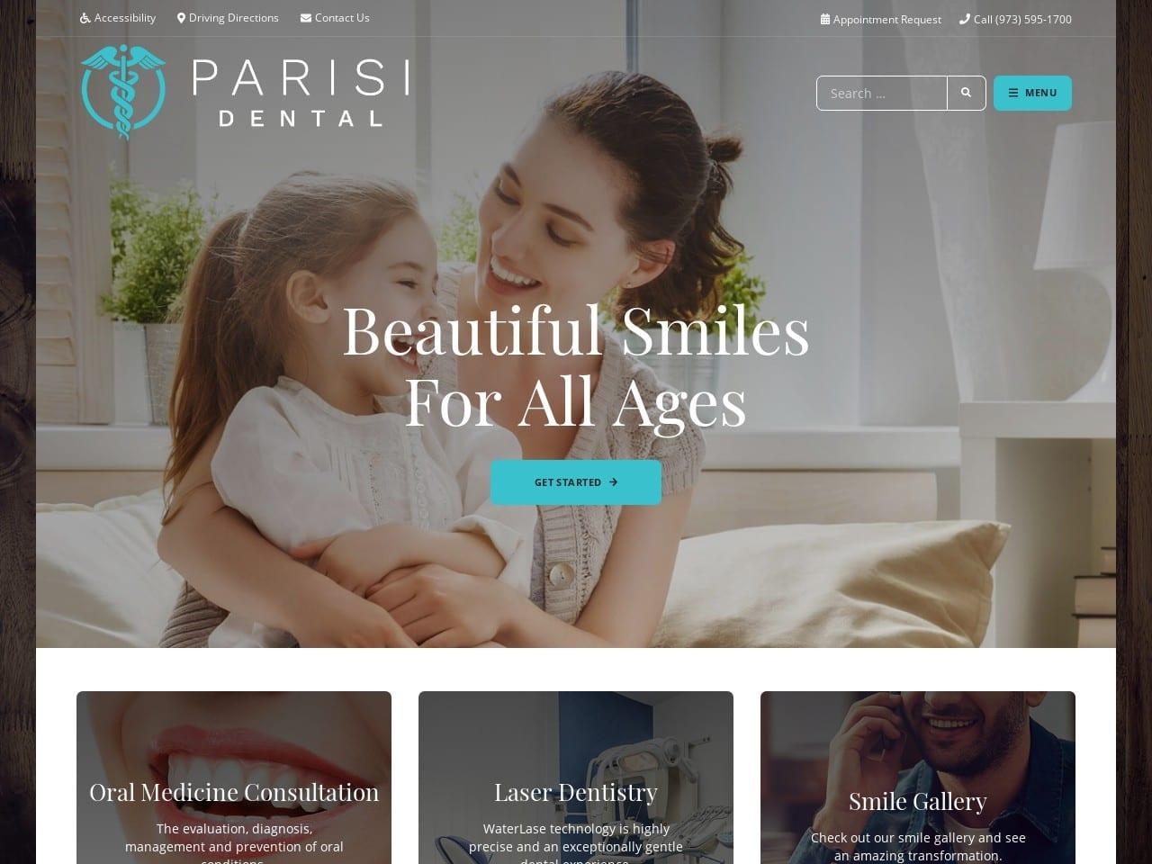 Parisi Dental LLC screenshot