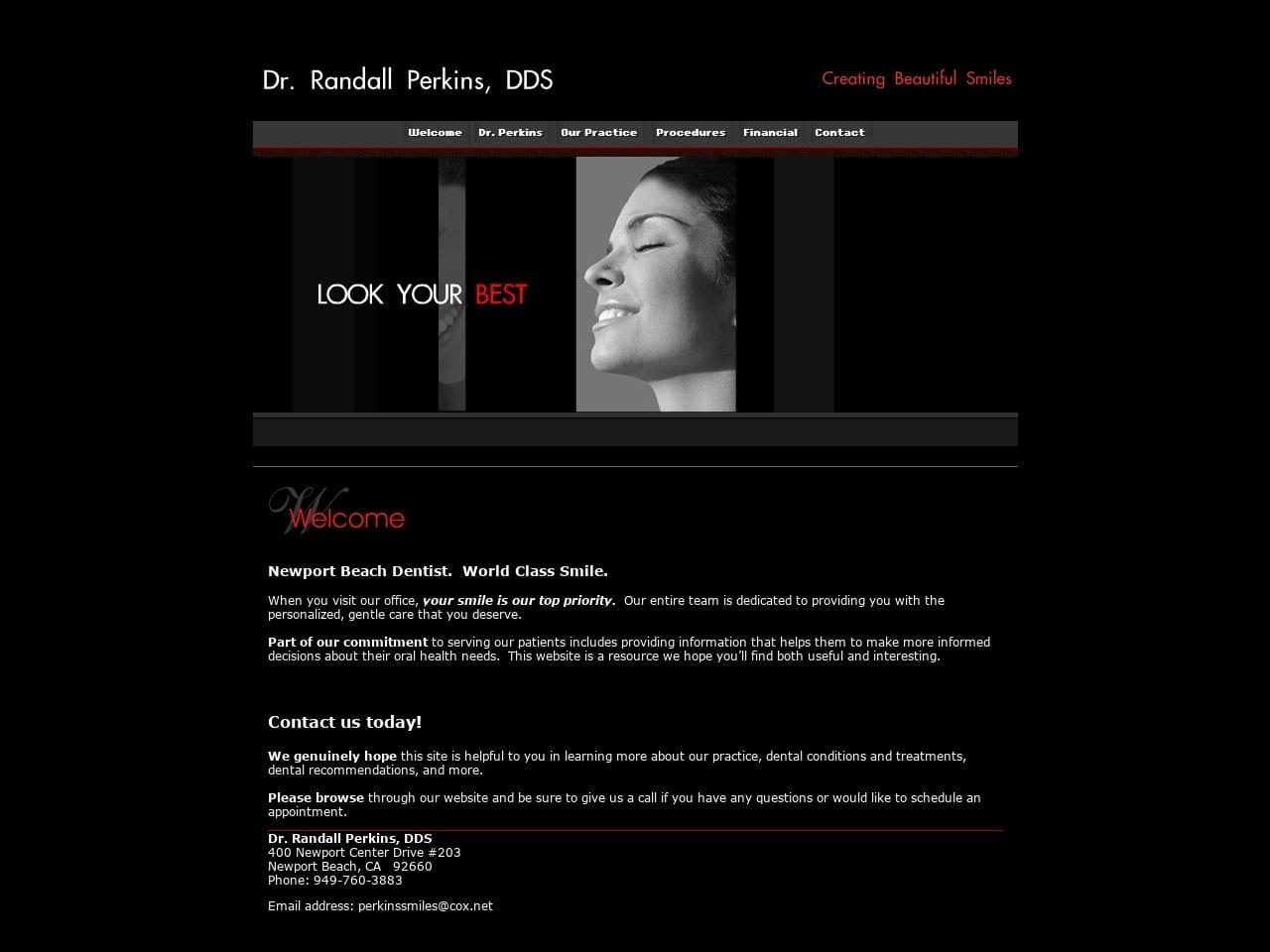 Dr. Randall Perkins DDS screenshot