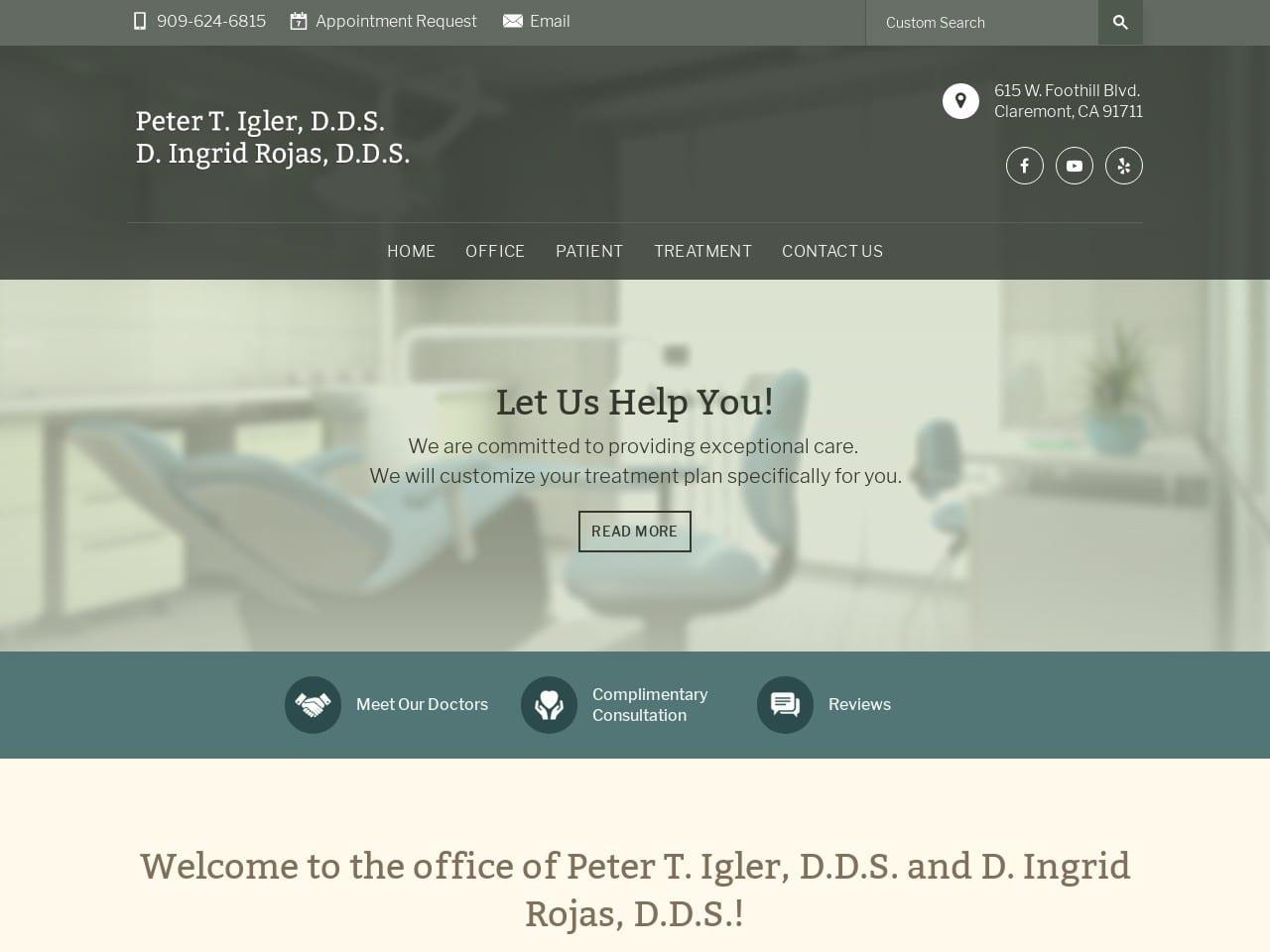 Igler Peter T DDS screenshot