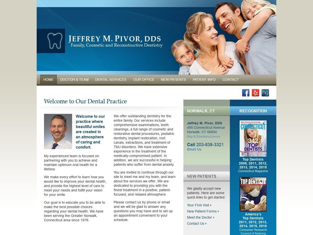 Pivor Jeffrey M DDS screenshot