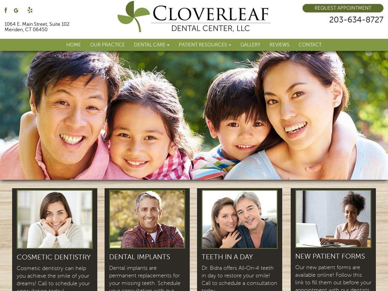Cloverleaf Dental Center screenshot