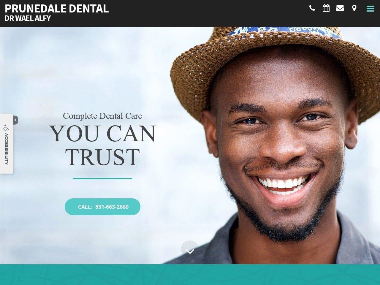 Prunedale Dental screenshot