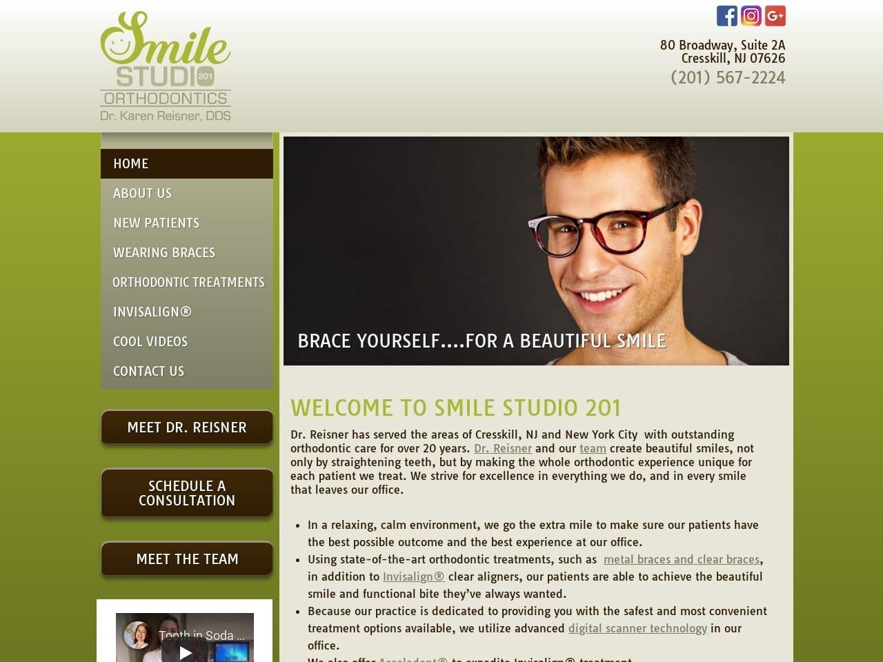 Dr. Karen Reisner, DDS screenshot