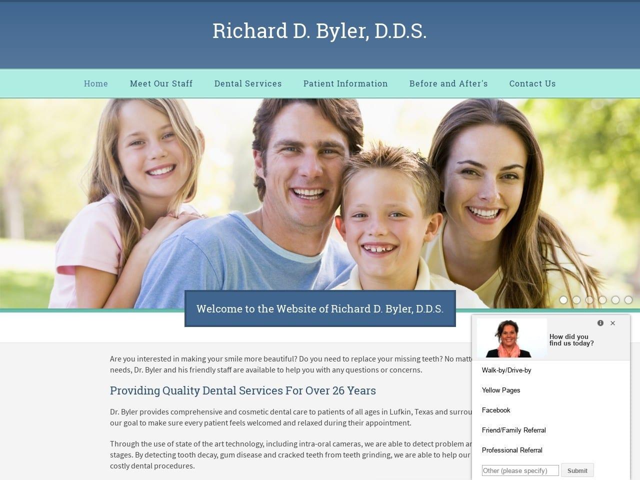 Richard D. Byler DDS FAGD screenshot