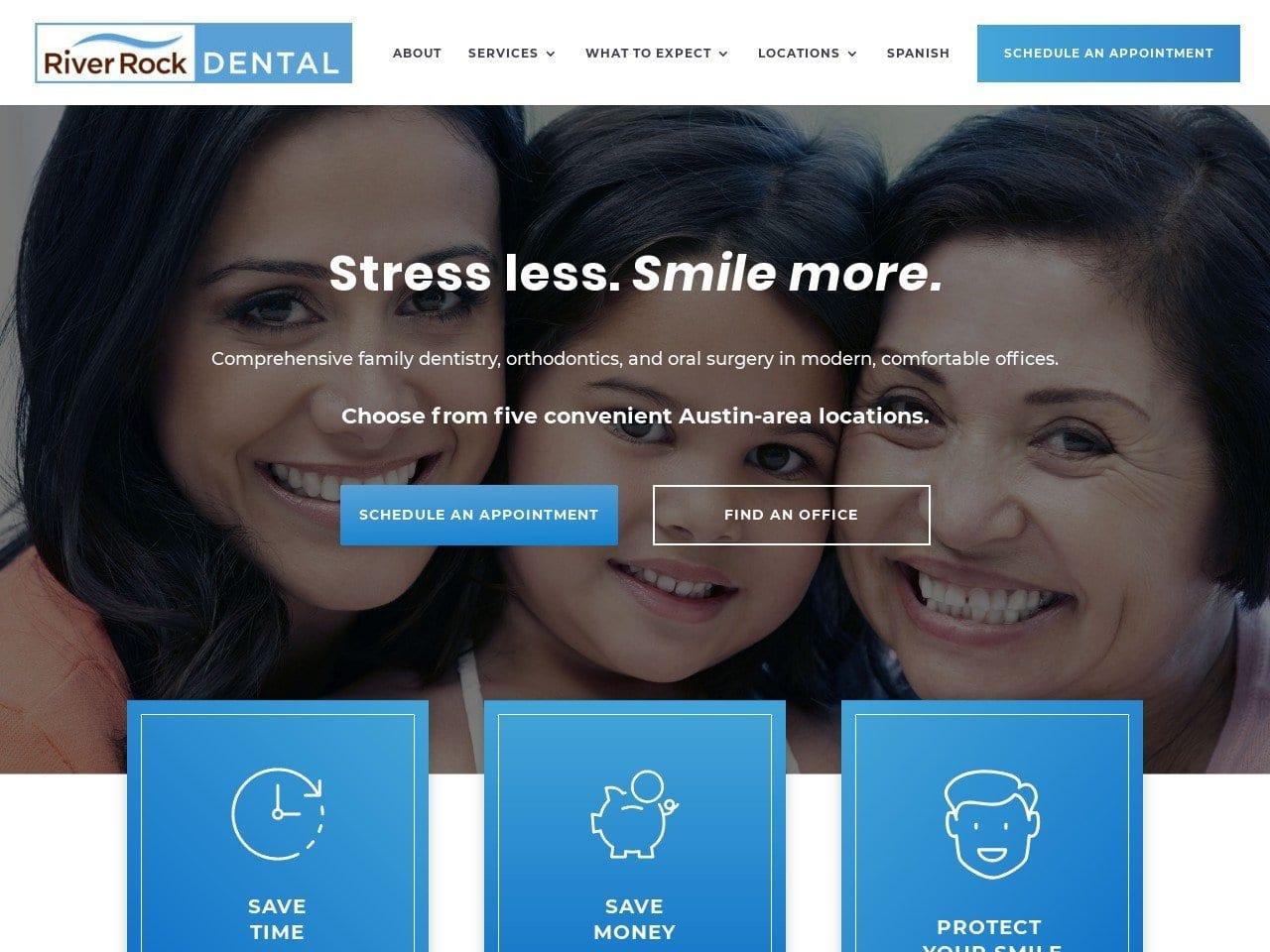 River Rock Dental screenshot