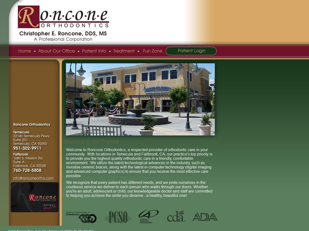 Roncone Chris DDS screenshot
