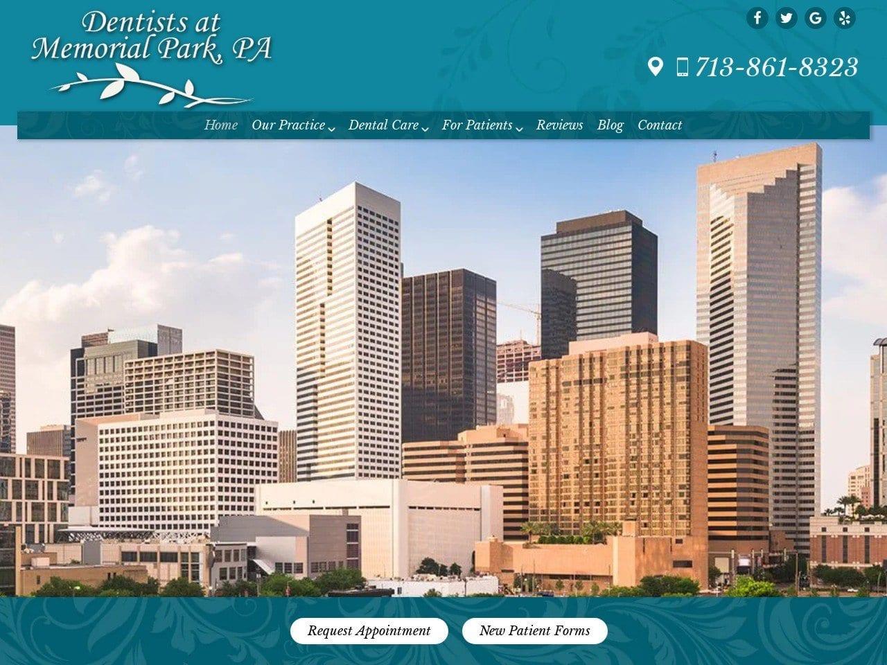 Dentists at Memorial Park screenshot