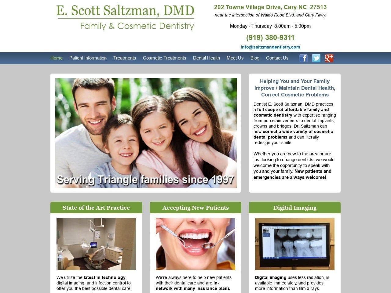 Saltzman Dentistry screenshot