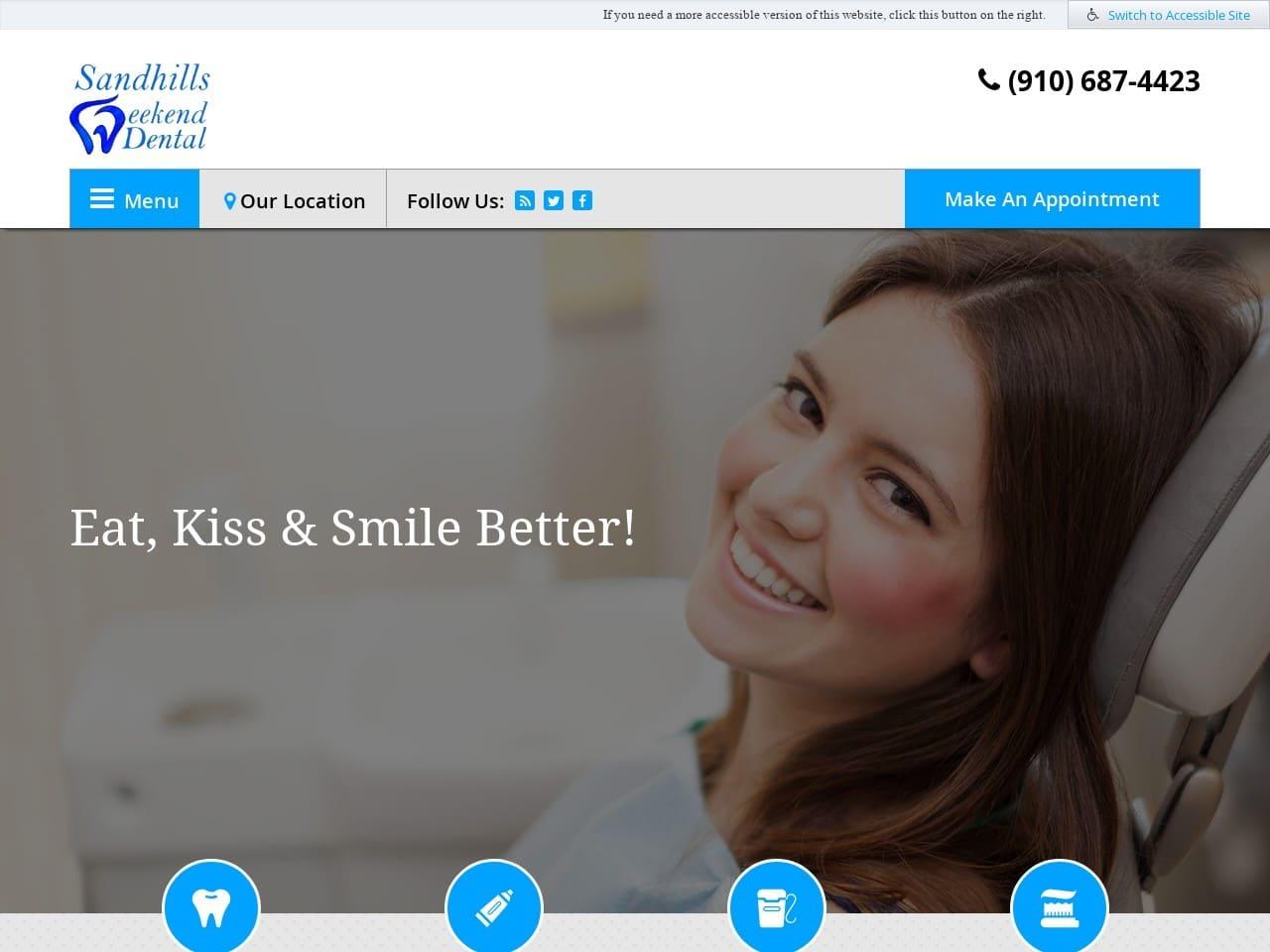 Sandhills Weekend Dental screenshot