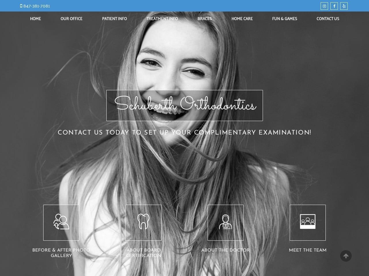 Schuberth Orthodontics screenshot