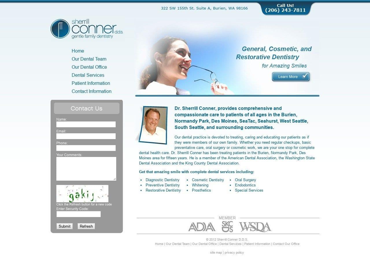 Sherrill Conner, DDS screenshot