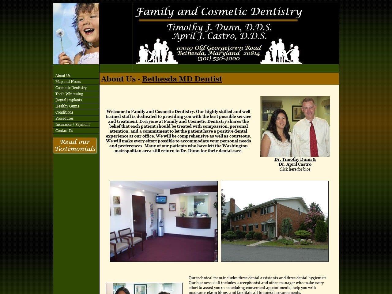 Dunn Timothy J DDS screenshot