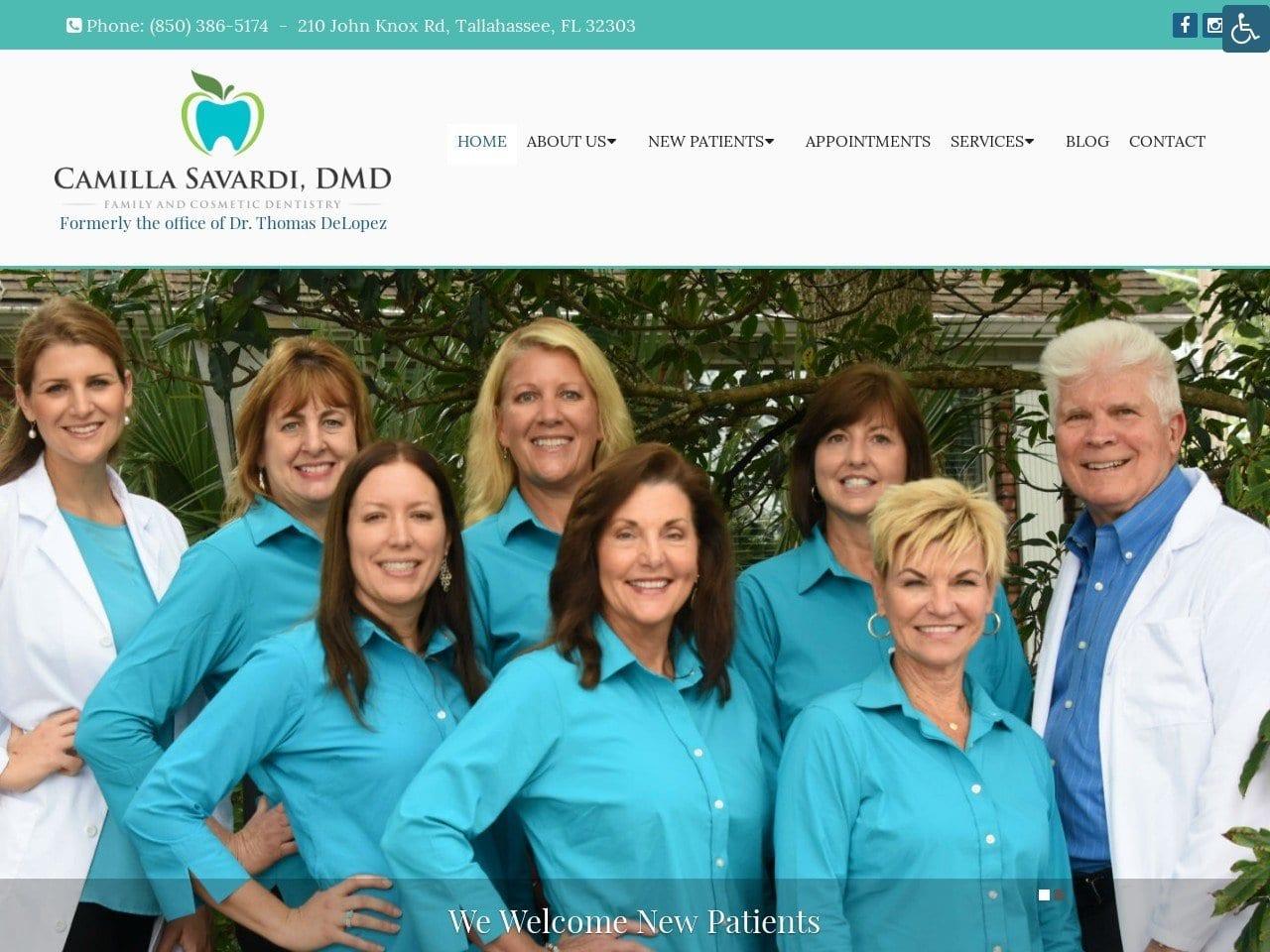 Camilla Savardi, DMD screenshot