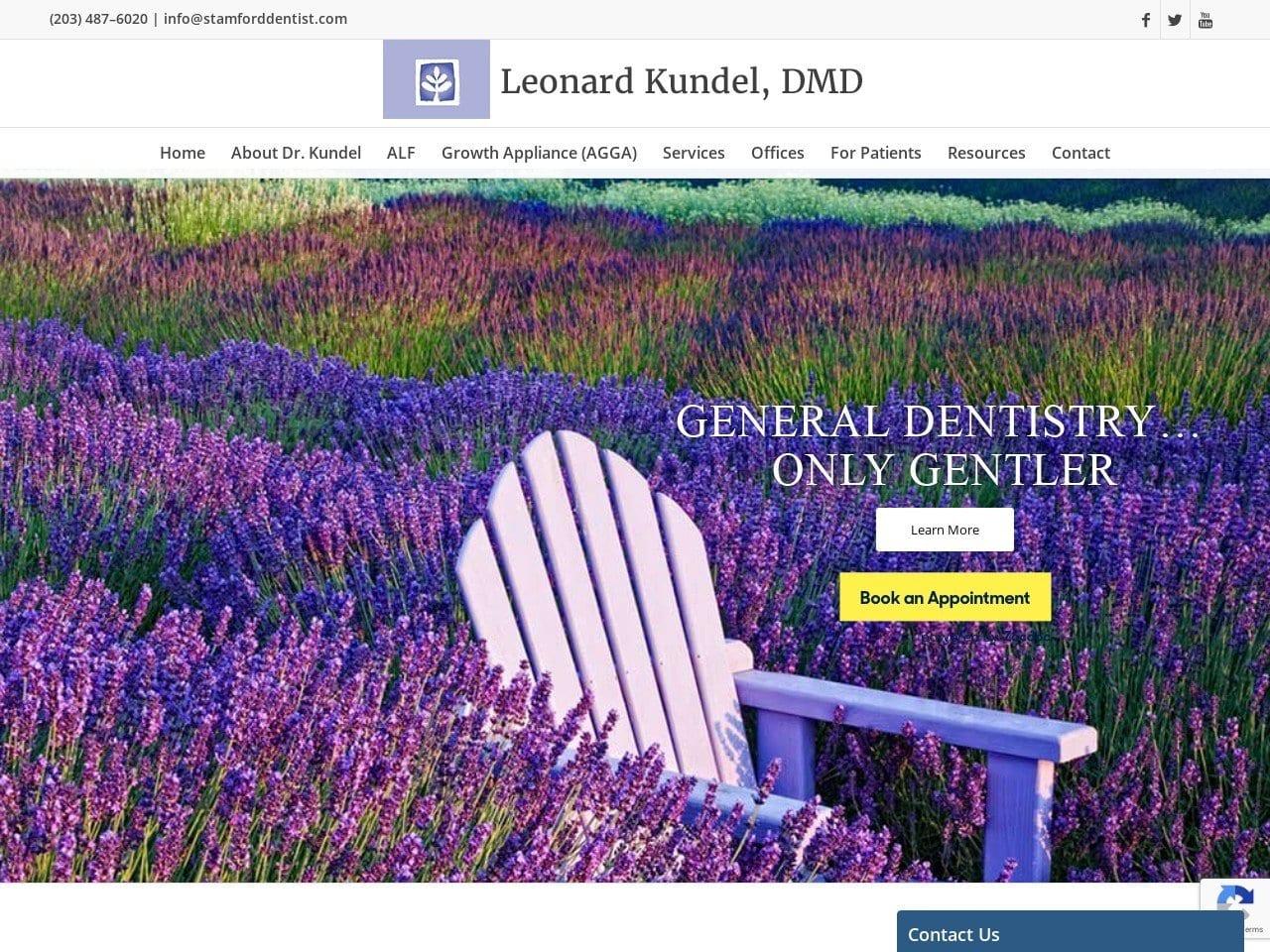 Dr. Leonard Kundel DMD screenshot