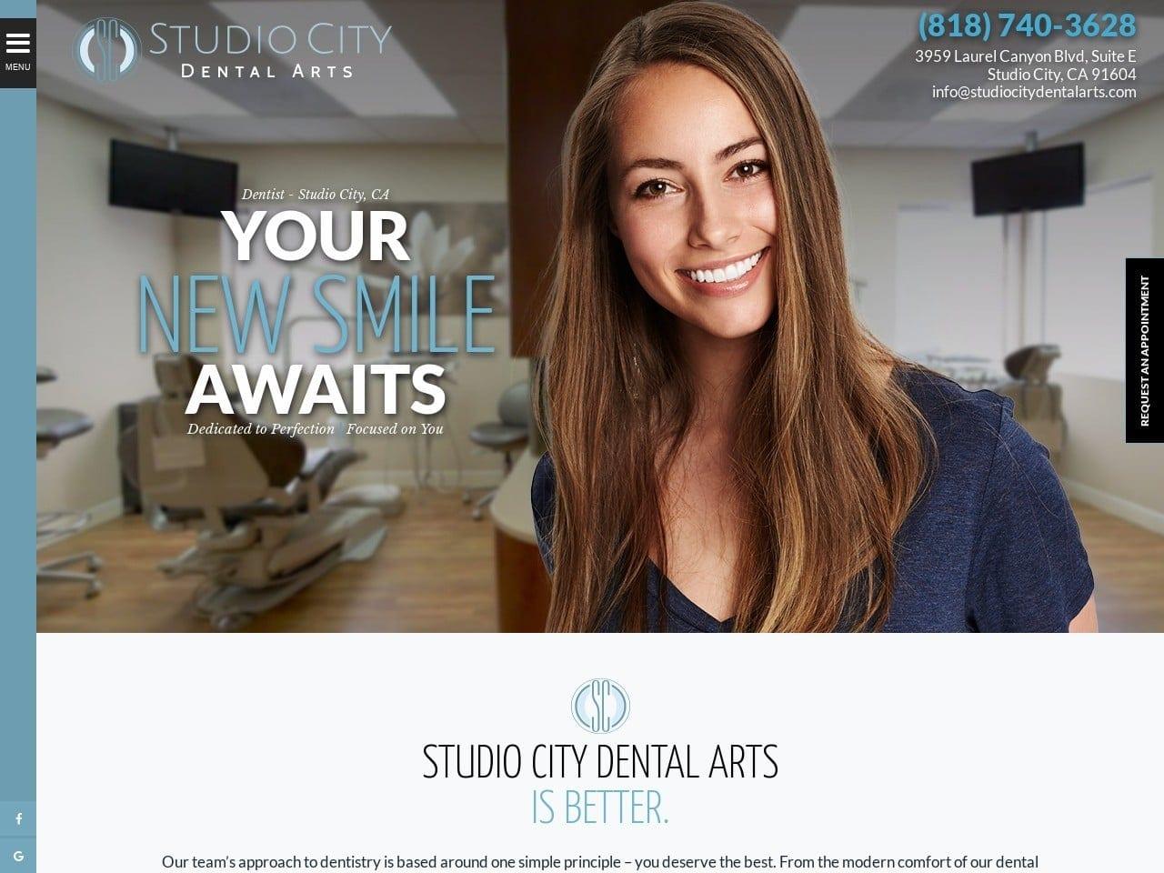 Studio City Dental Arts screenshot