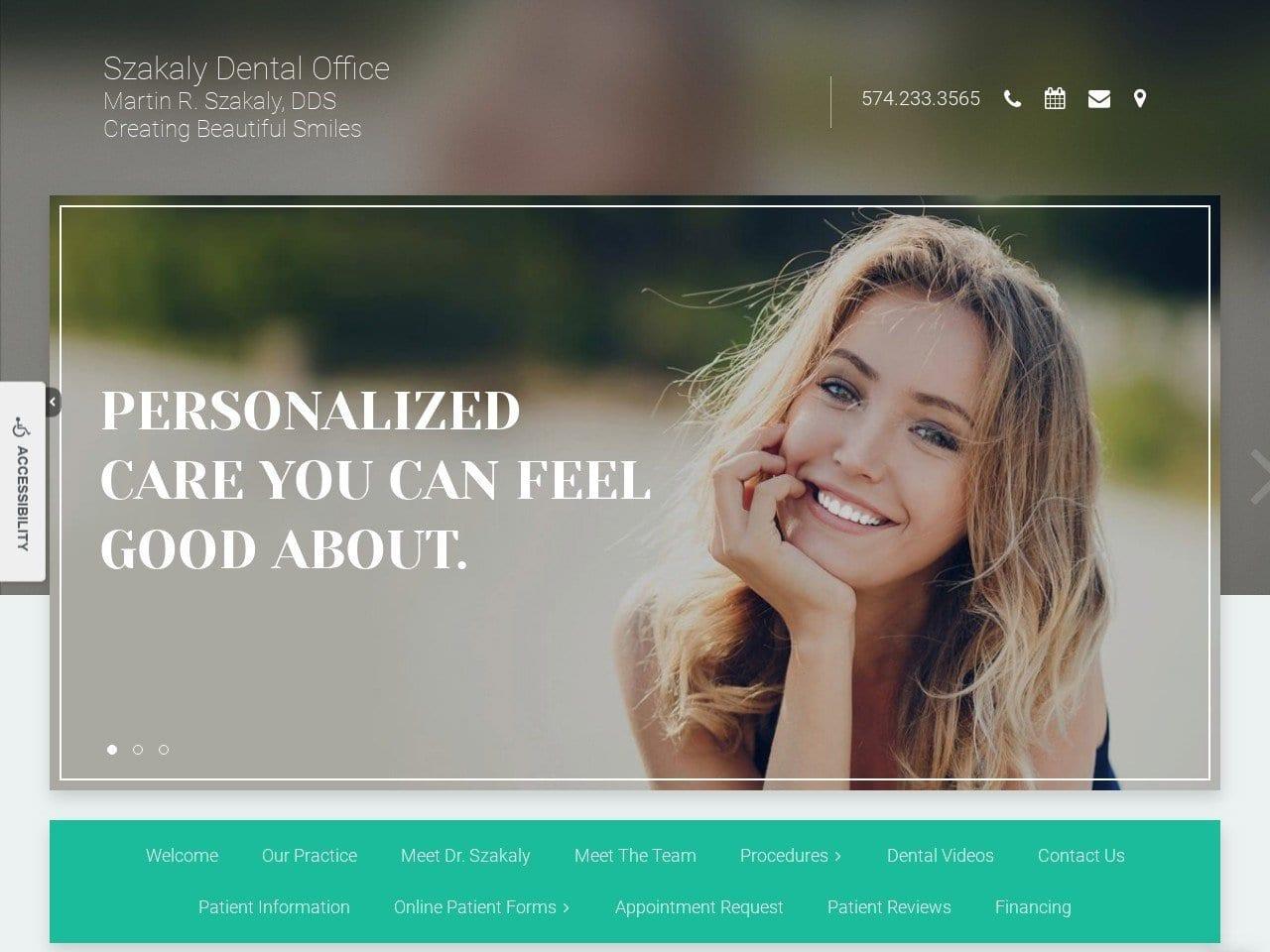 Szakaly Martin R DDS screenshot
