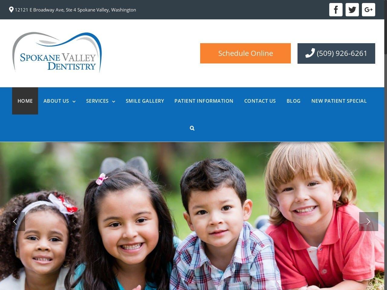 Spokanevalley Dentistry screenshot