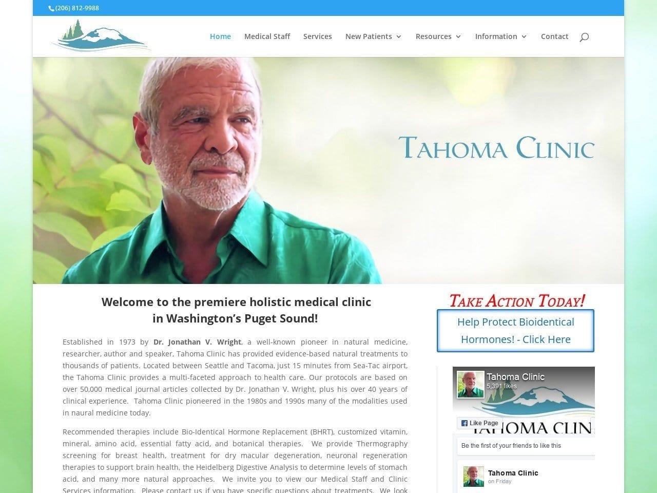 Tahoma Clinic screenshot