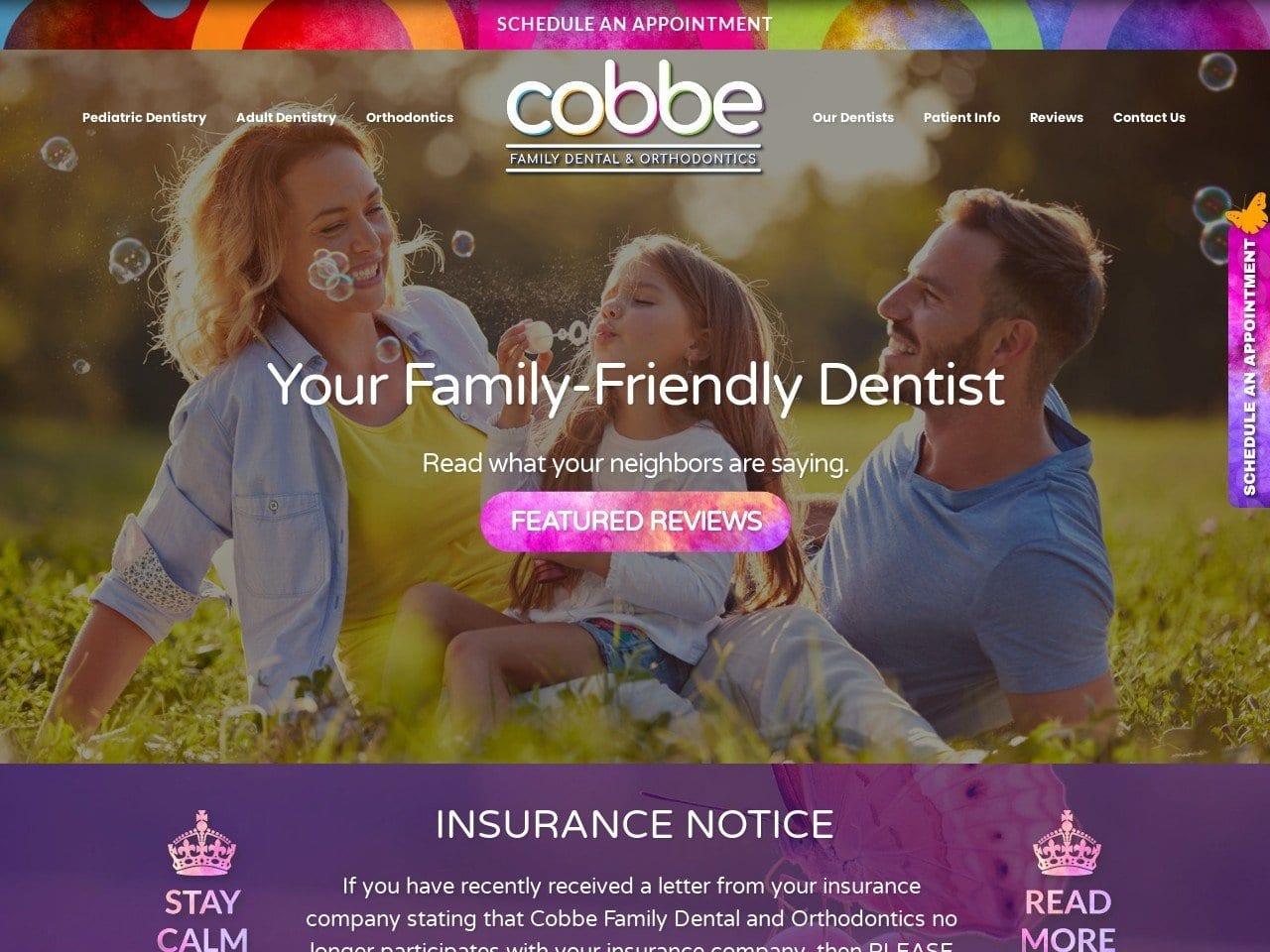 Cobbe Dental screenshot