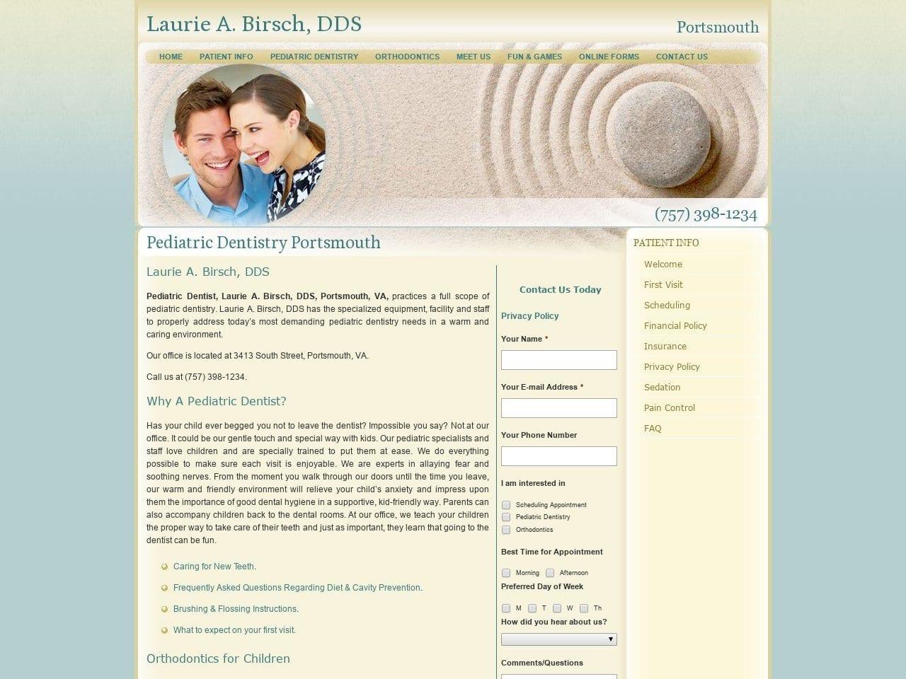 Frederick T Birsch Ltd screenshot