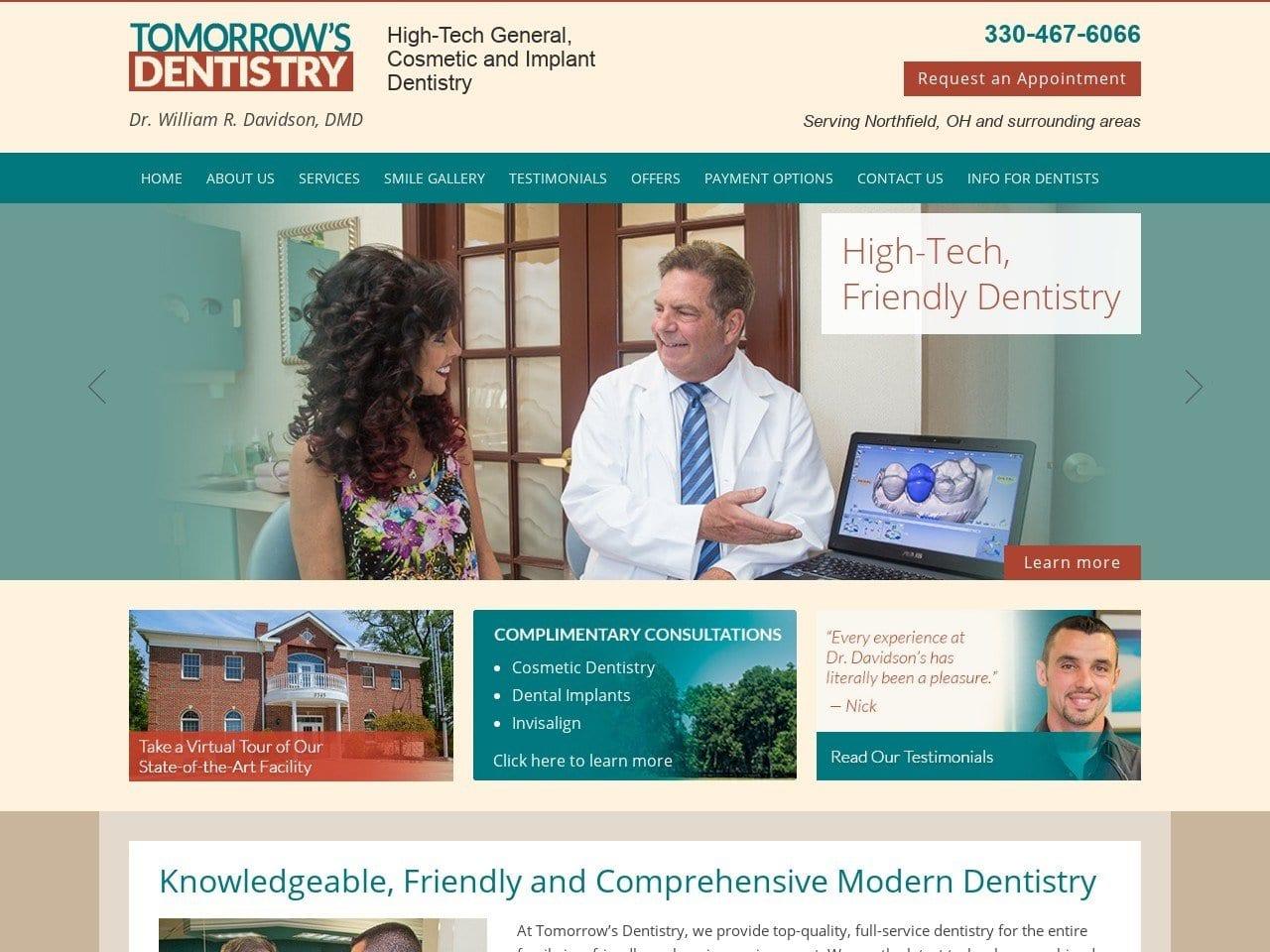 Dr. William R. Davidson DDS screenshot