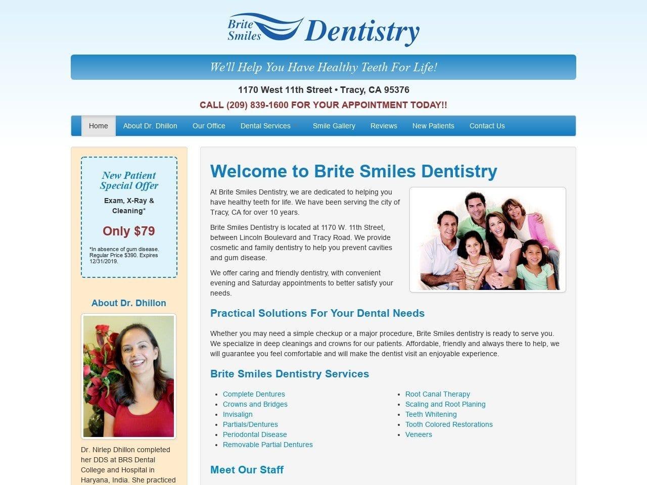 Brite Smiles Dentist screenshot