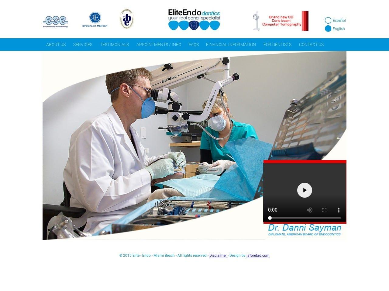 Elite Endodontics screenshot
