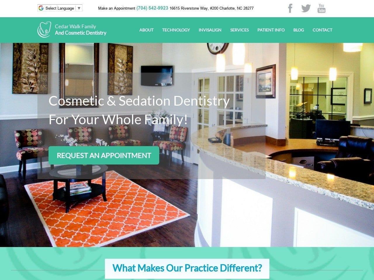 Charlotte Dentist screenshot