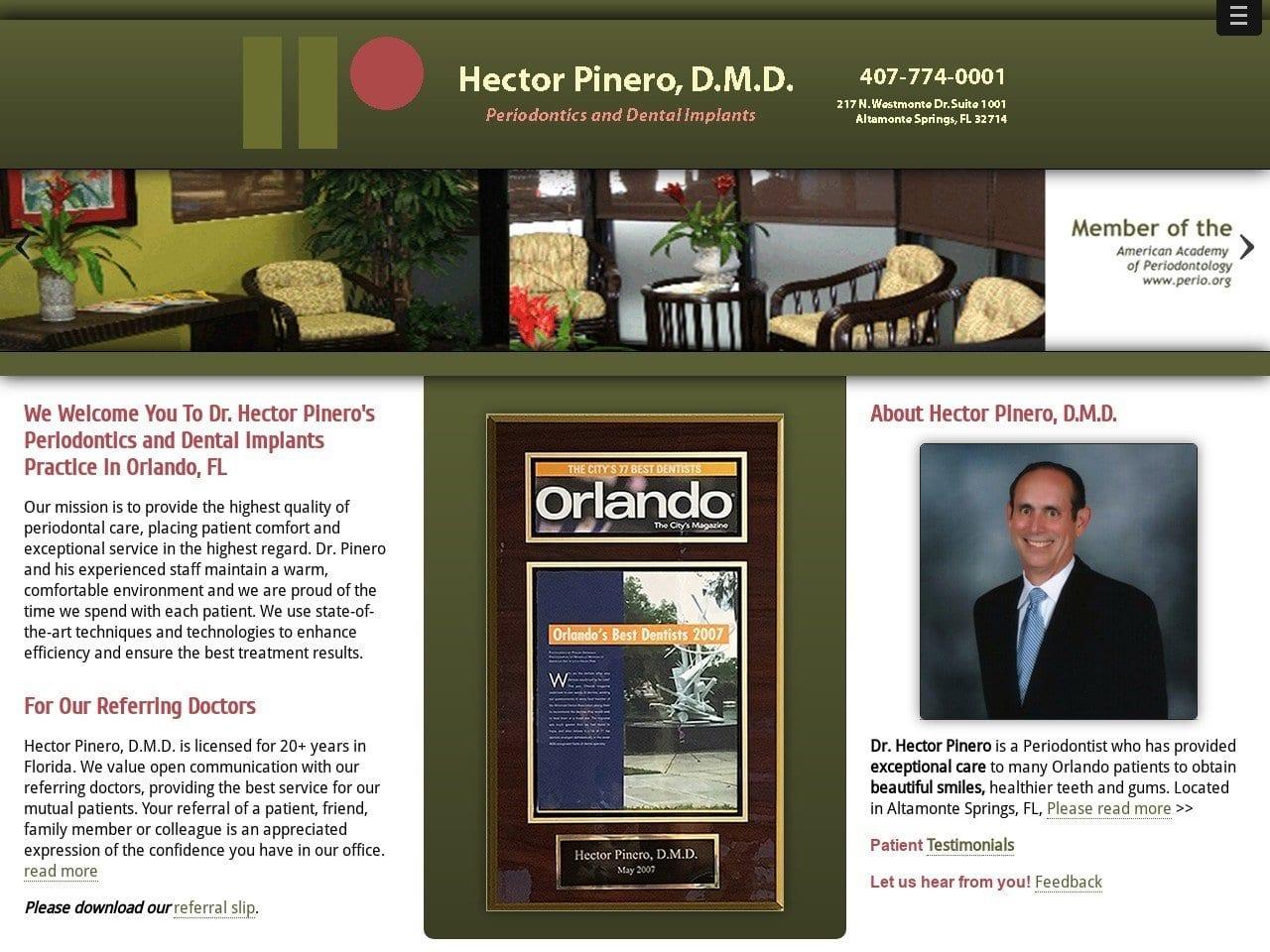 Pinero Hector DDS screenshot