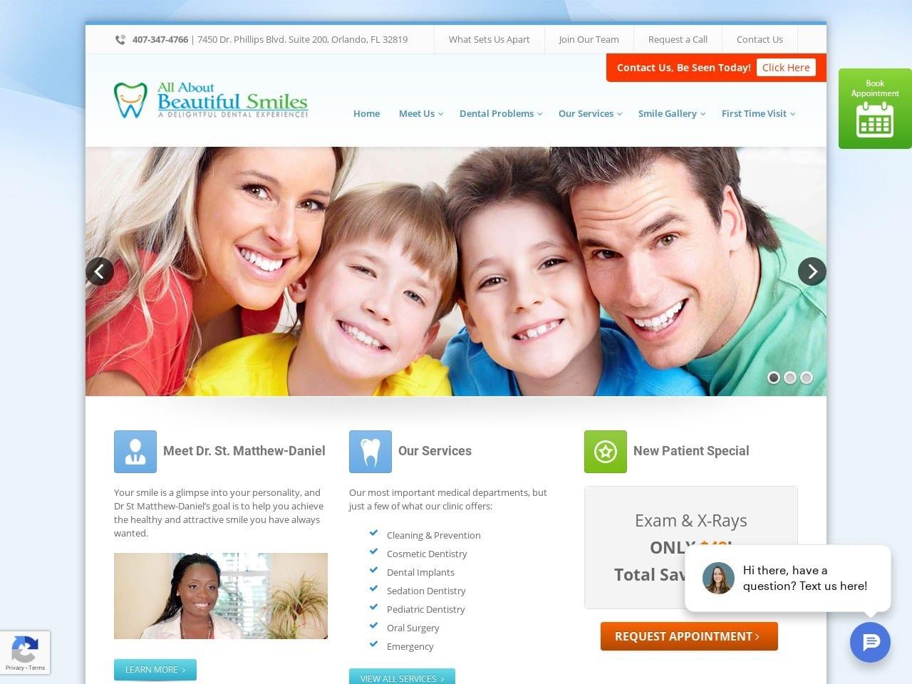 All About Beautiful Smiles screenshot