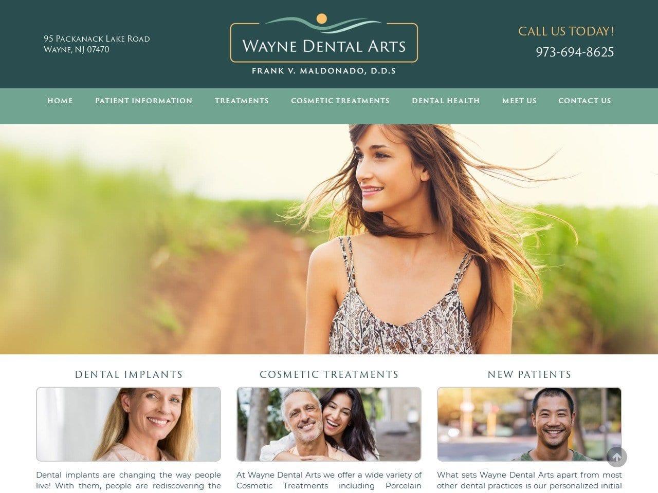 Wayne Dental Arts screenshot