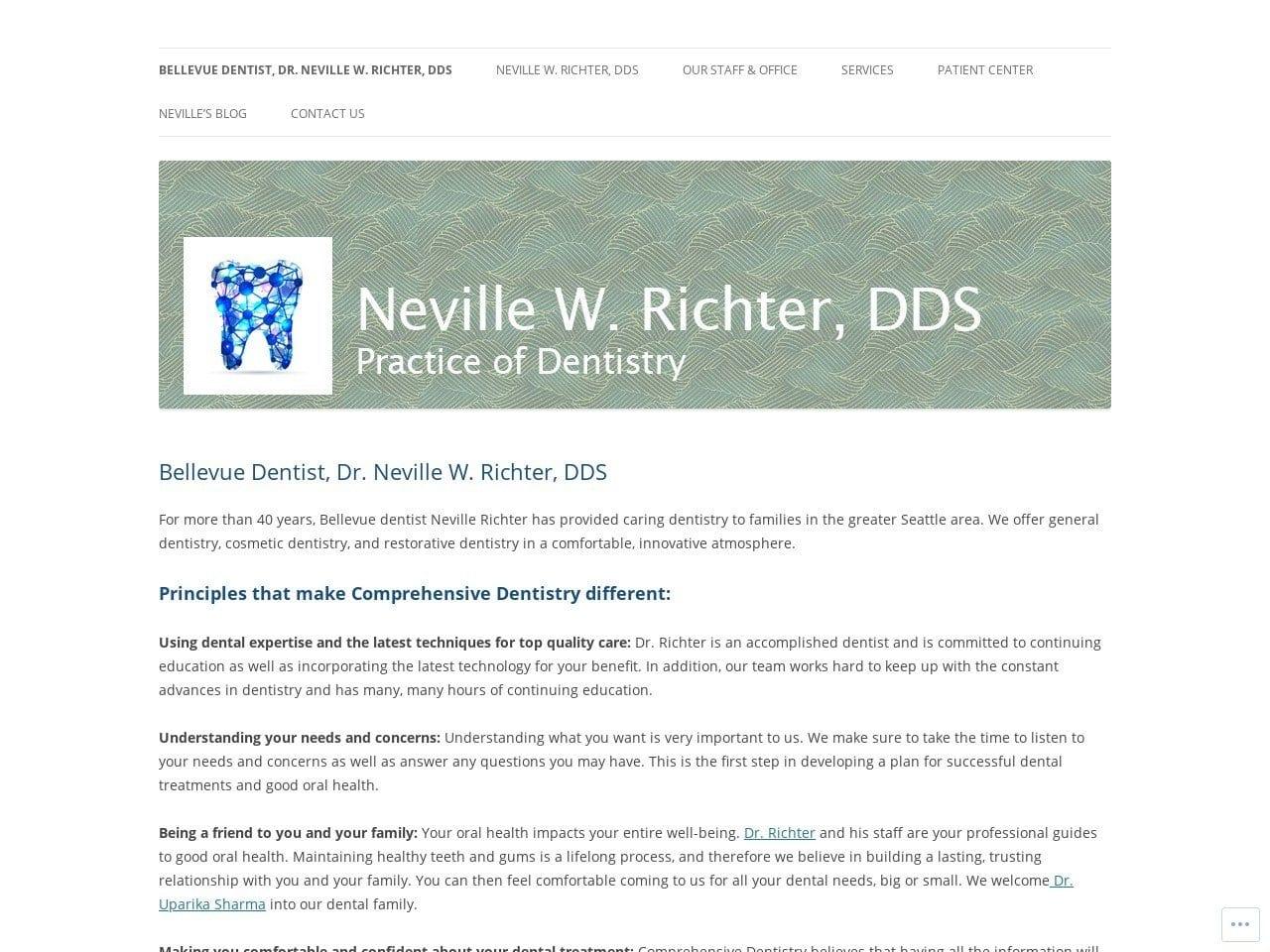 Neville W. Richter D.D.S. screenshot