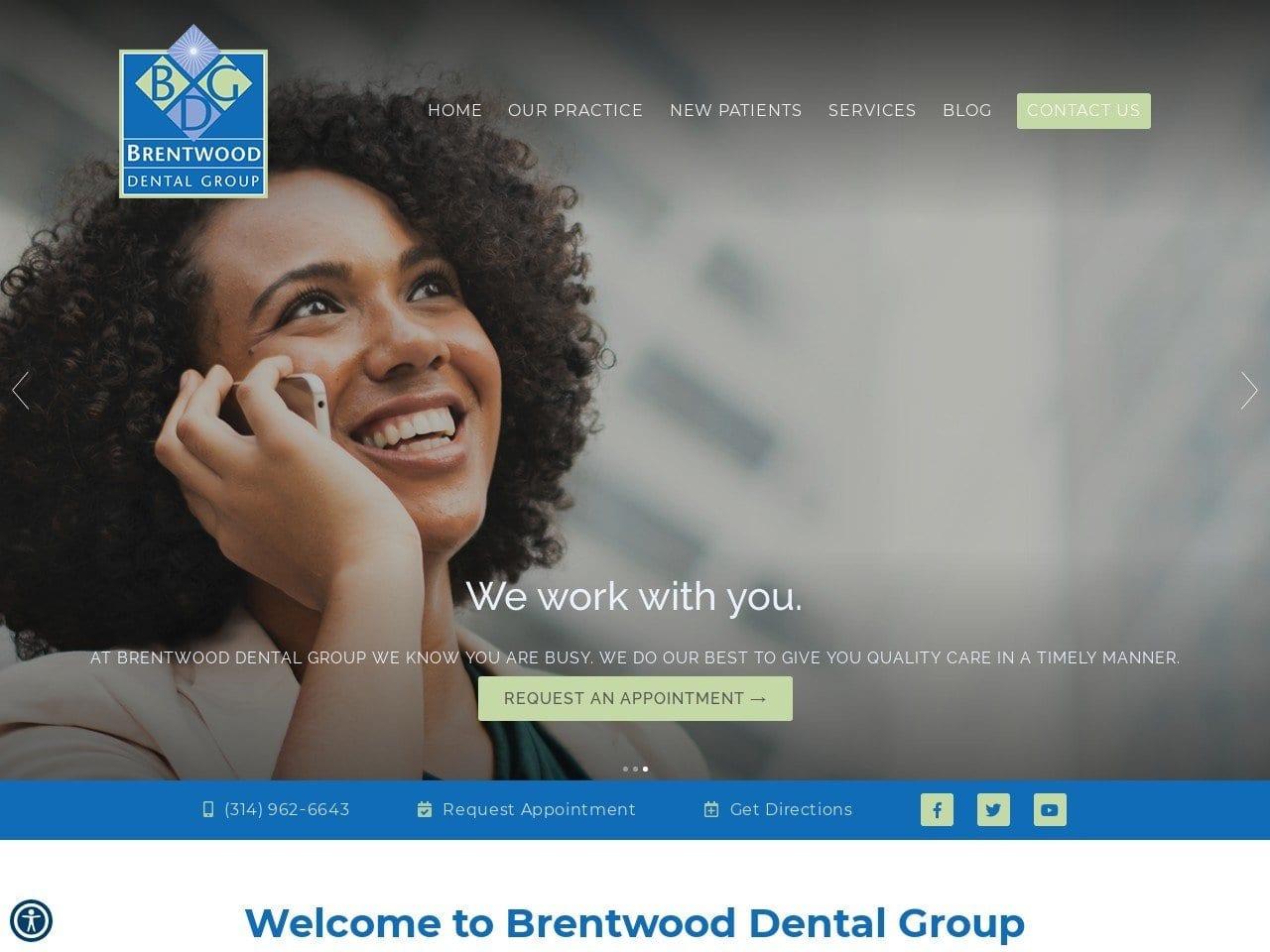Brentwood Dental Group Faddis Michael J DDS screenshot