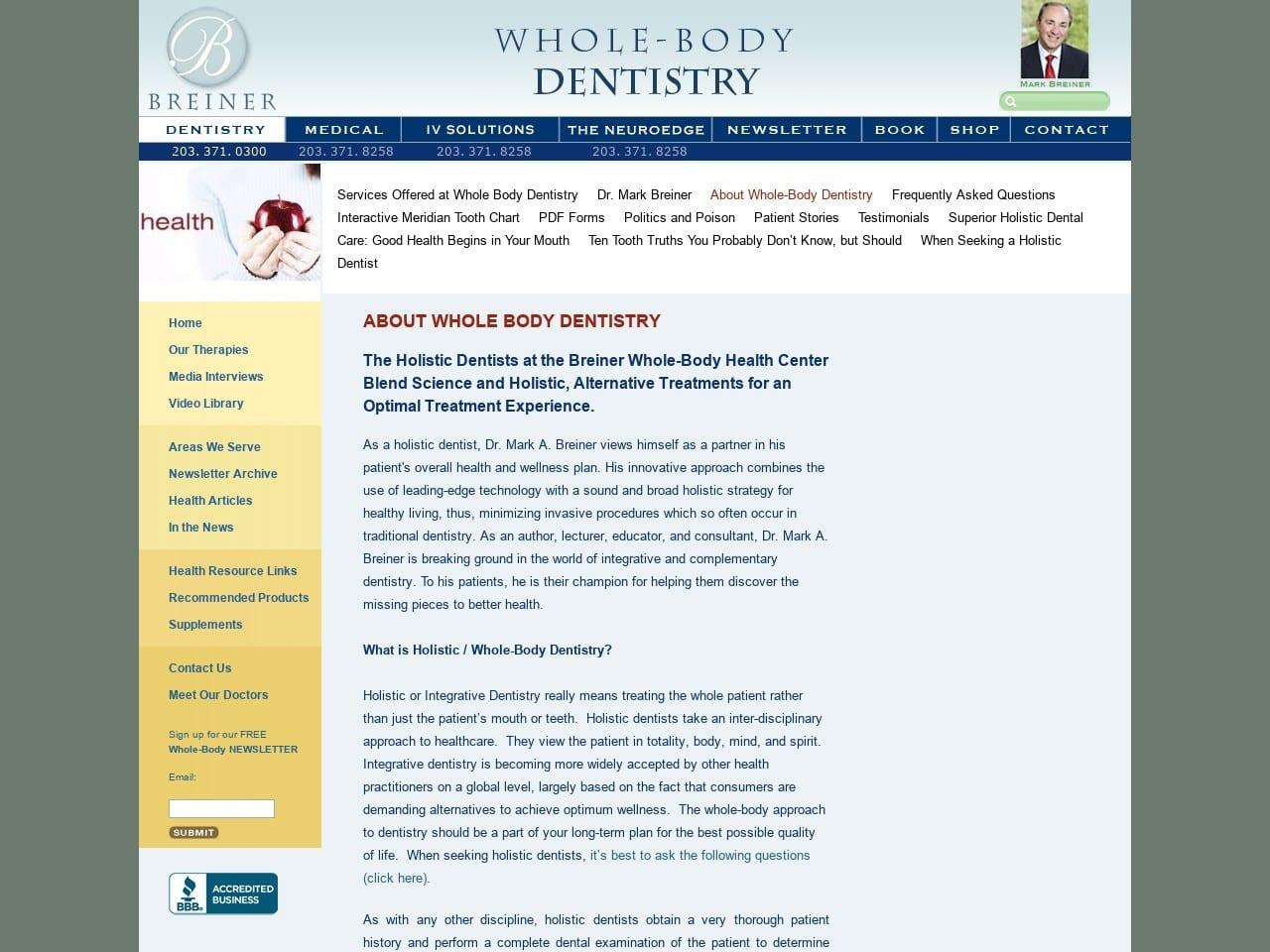 Whole Body Dentist screenshot