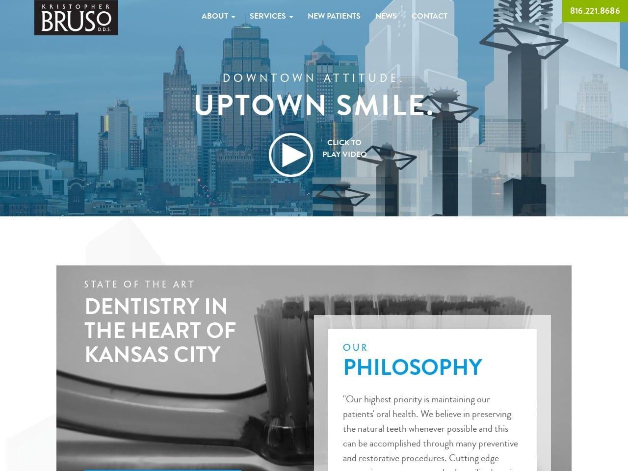 Kristopher J. Bruso DDS screenshot