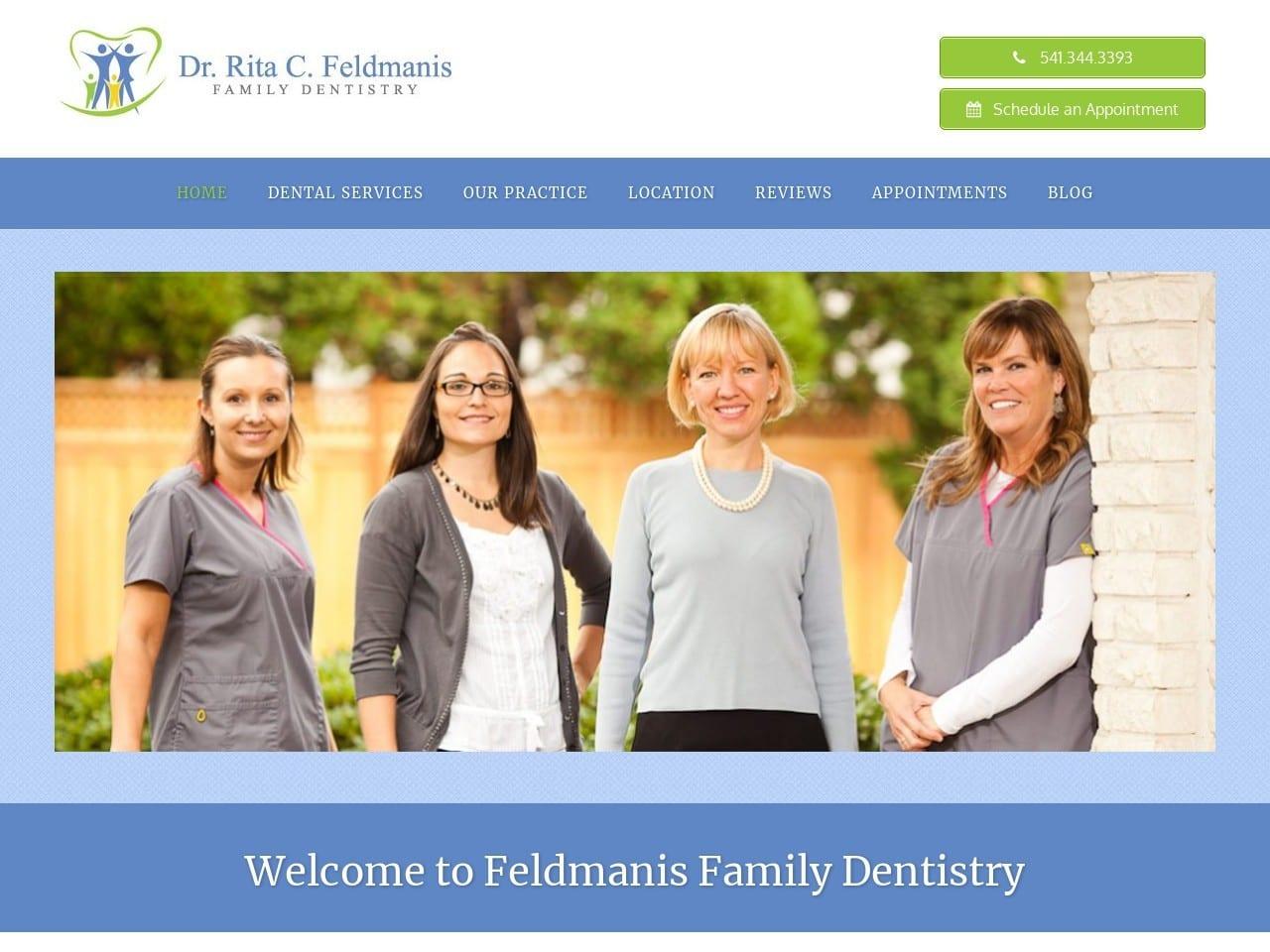 Feldmanis Family Dentistry screenshot