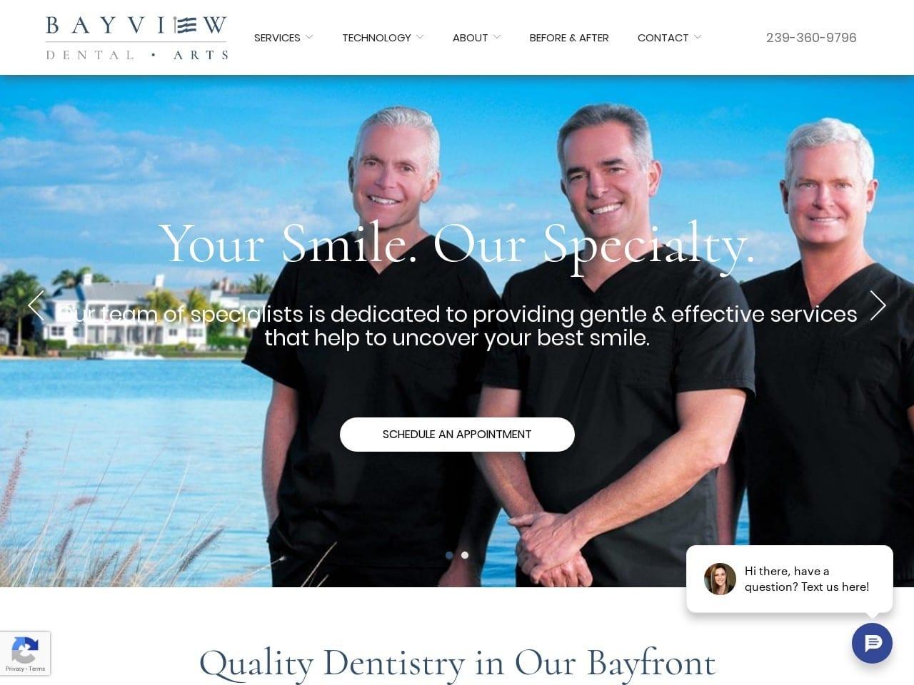 Bayview Dental Arts Patrick J. Carrigan DMD screenshot