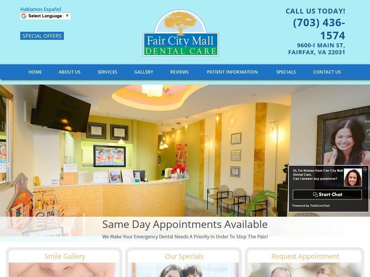 Fair City Mall Dental Care screenshot