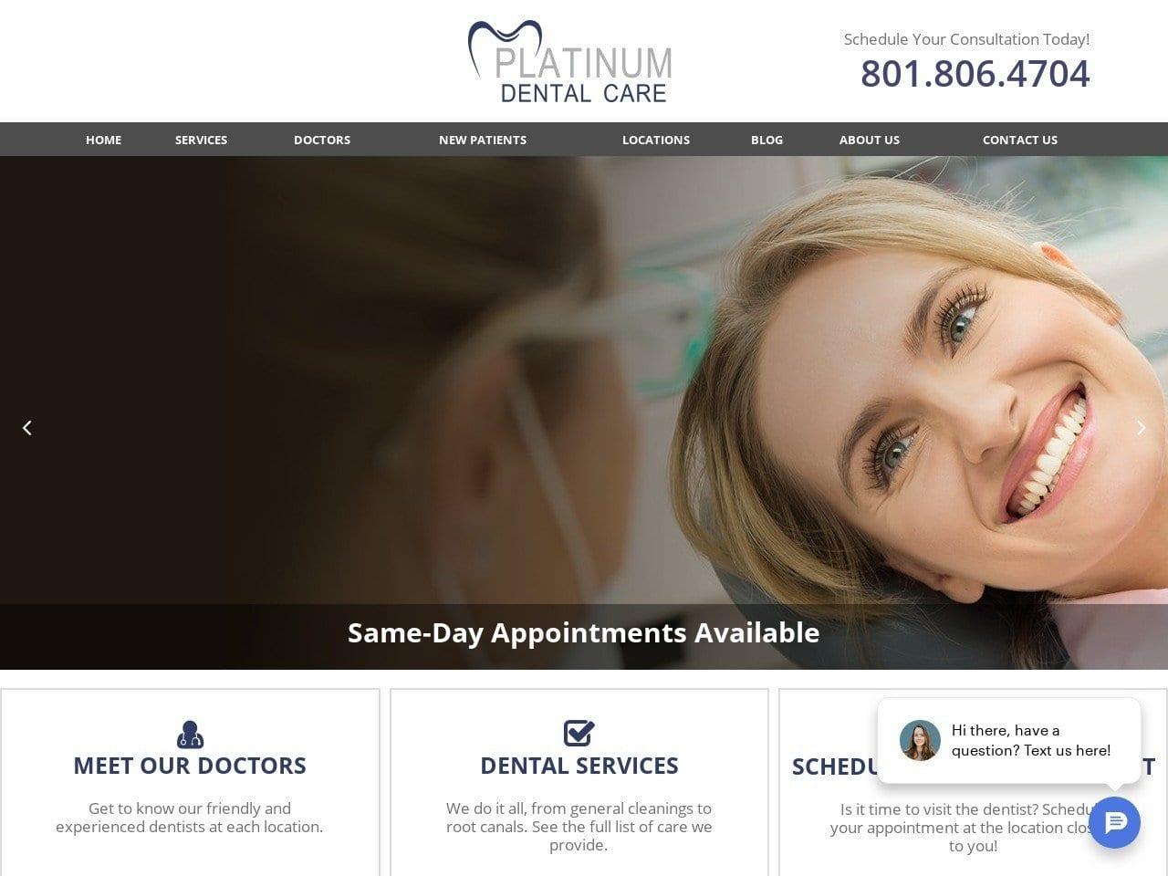 Platinum Dental Care screenshot