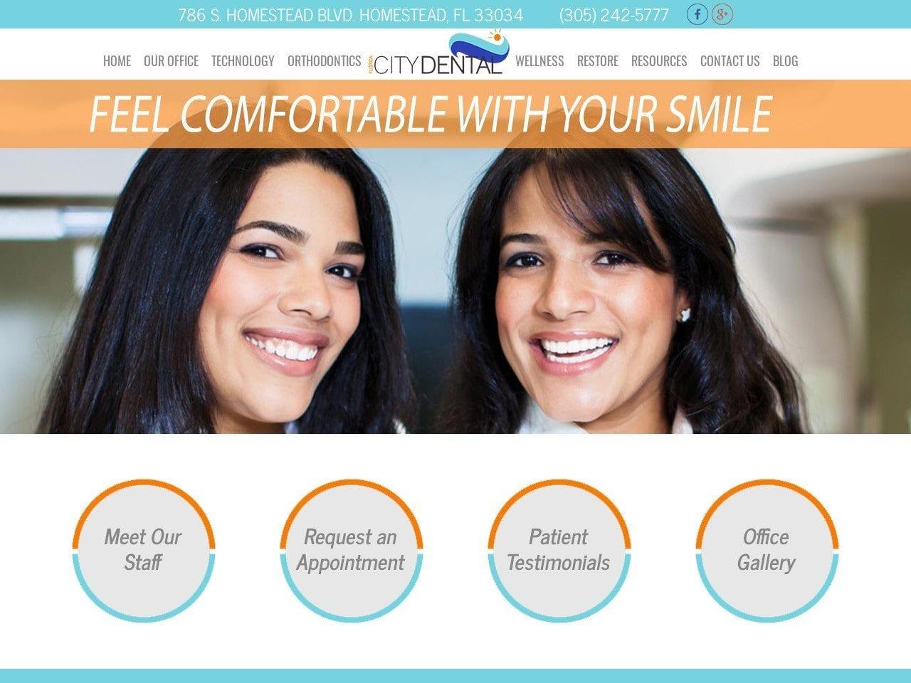 Florida City Dental screenshot
