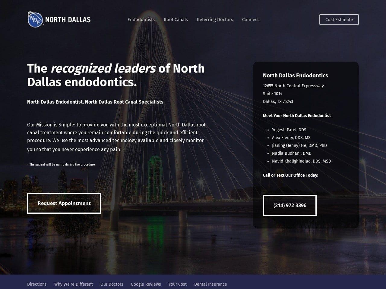 North Dallas Endodontics screenshot