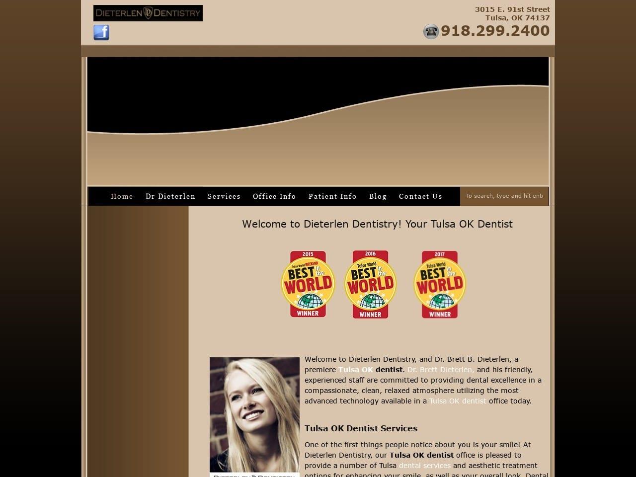 Dr. Brett B. Dieterlen DDS screenshot