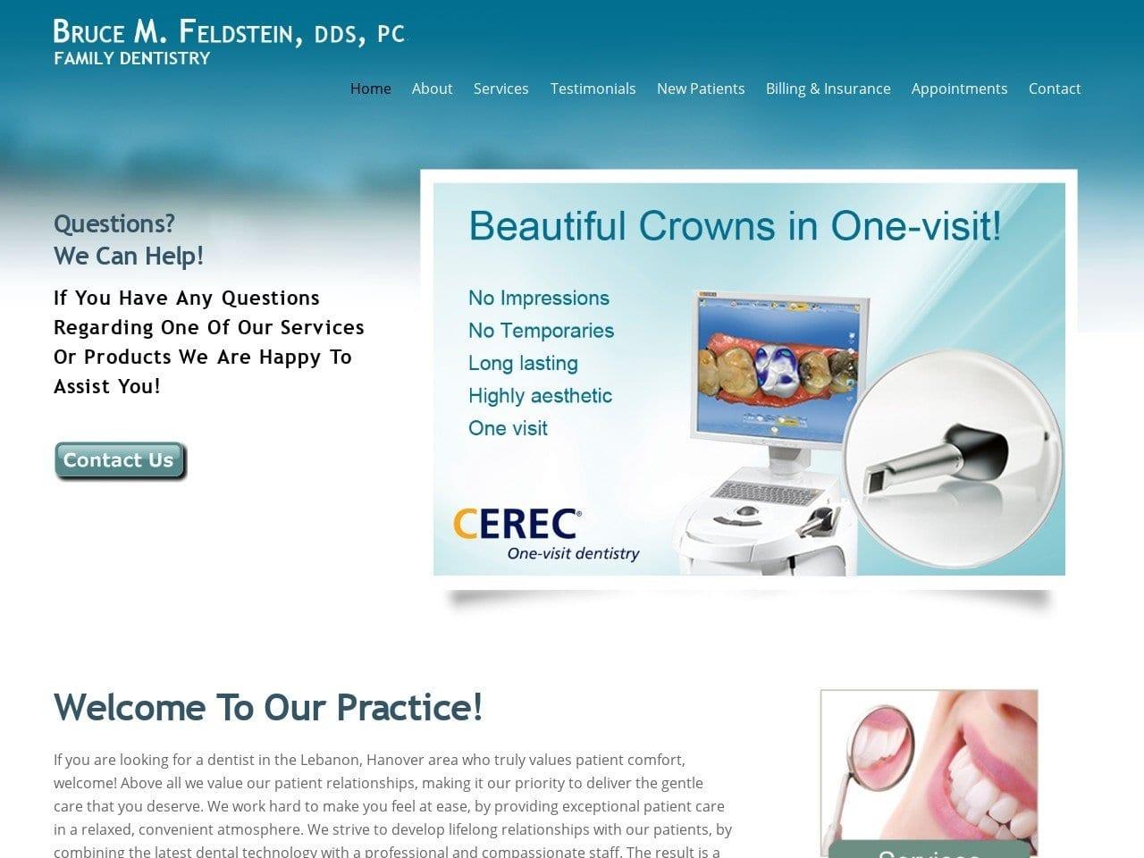 Dr. Bruce M. Feldstein DDS screenshot