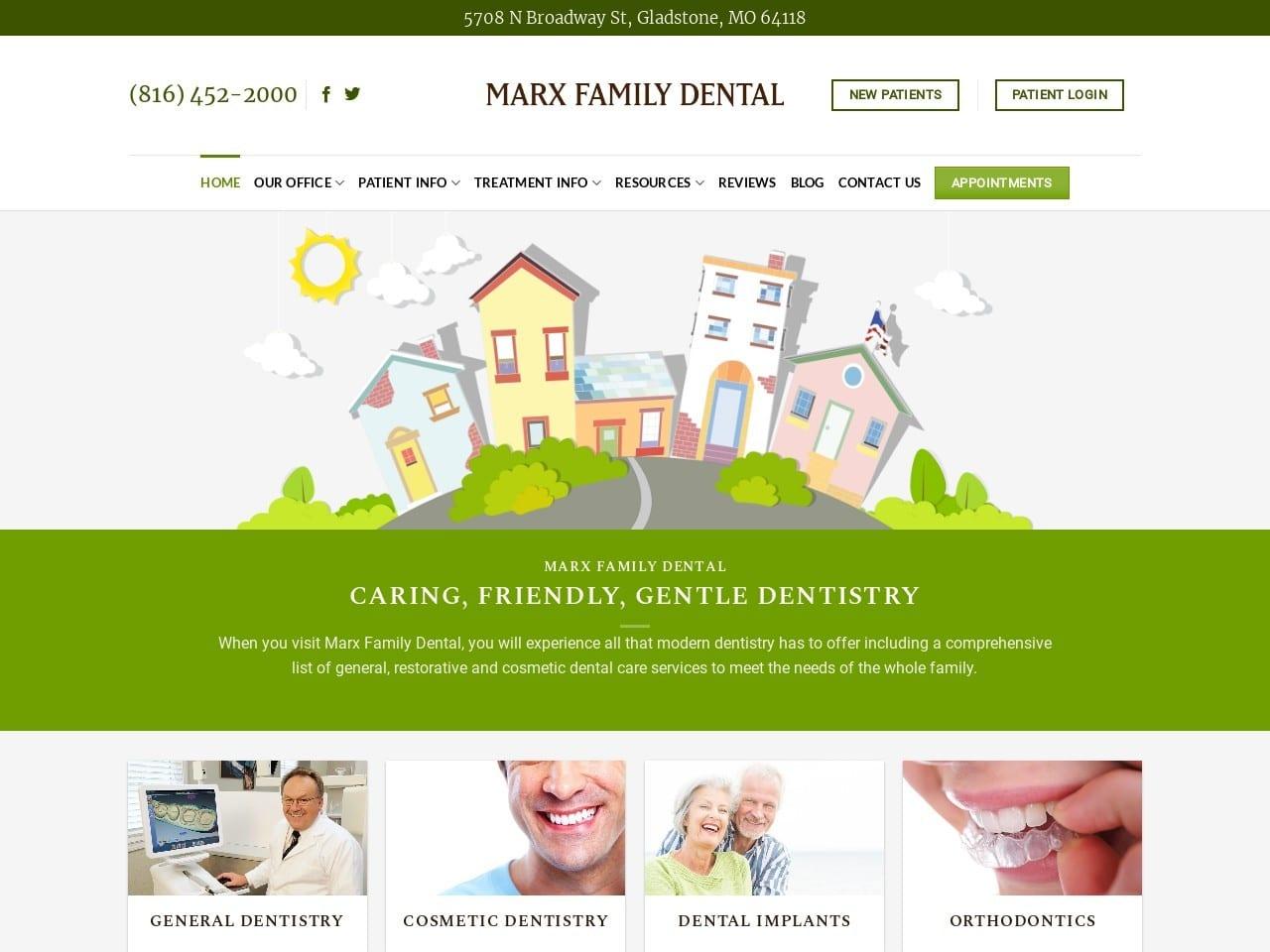 Marx Dental screenshot