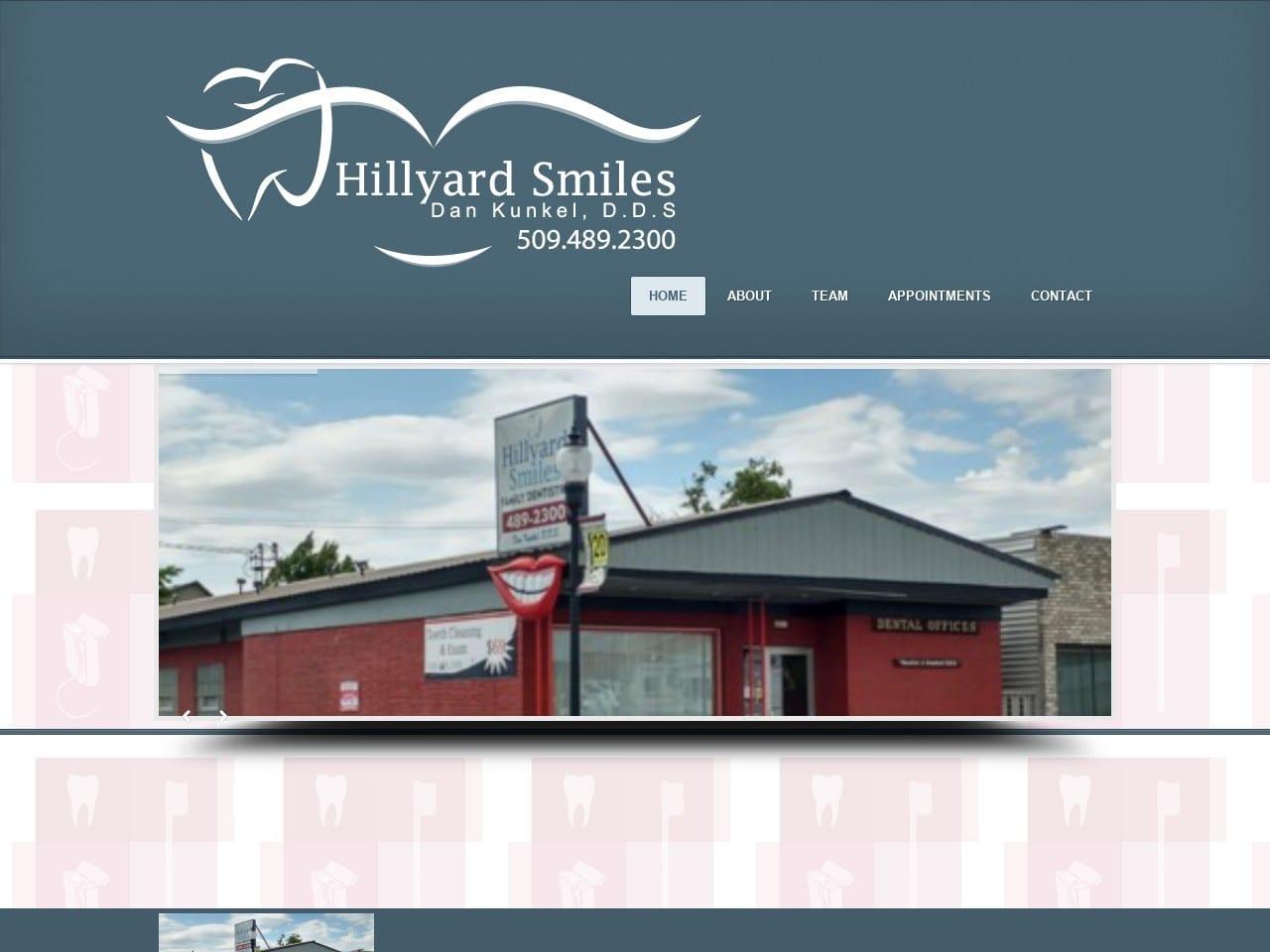 Hillyard Dental Clinic screenshot