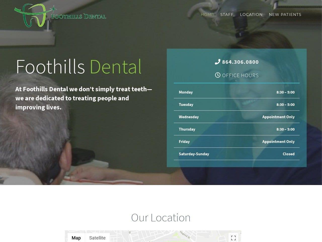 Foothills Dental screenshot