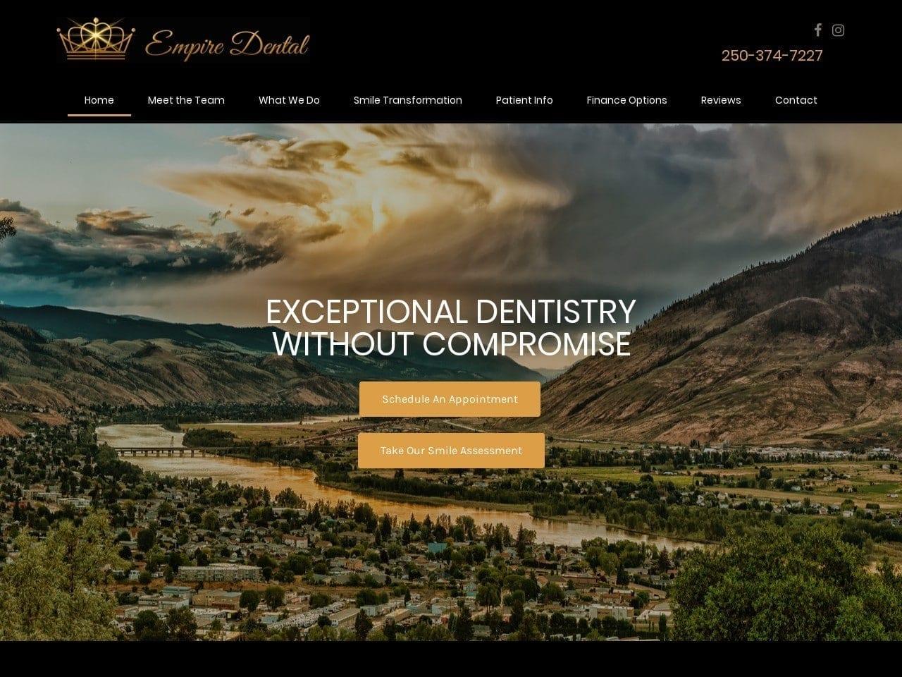 Empire Dental screenshot