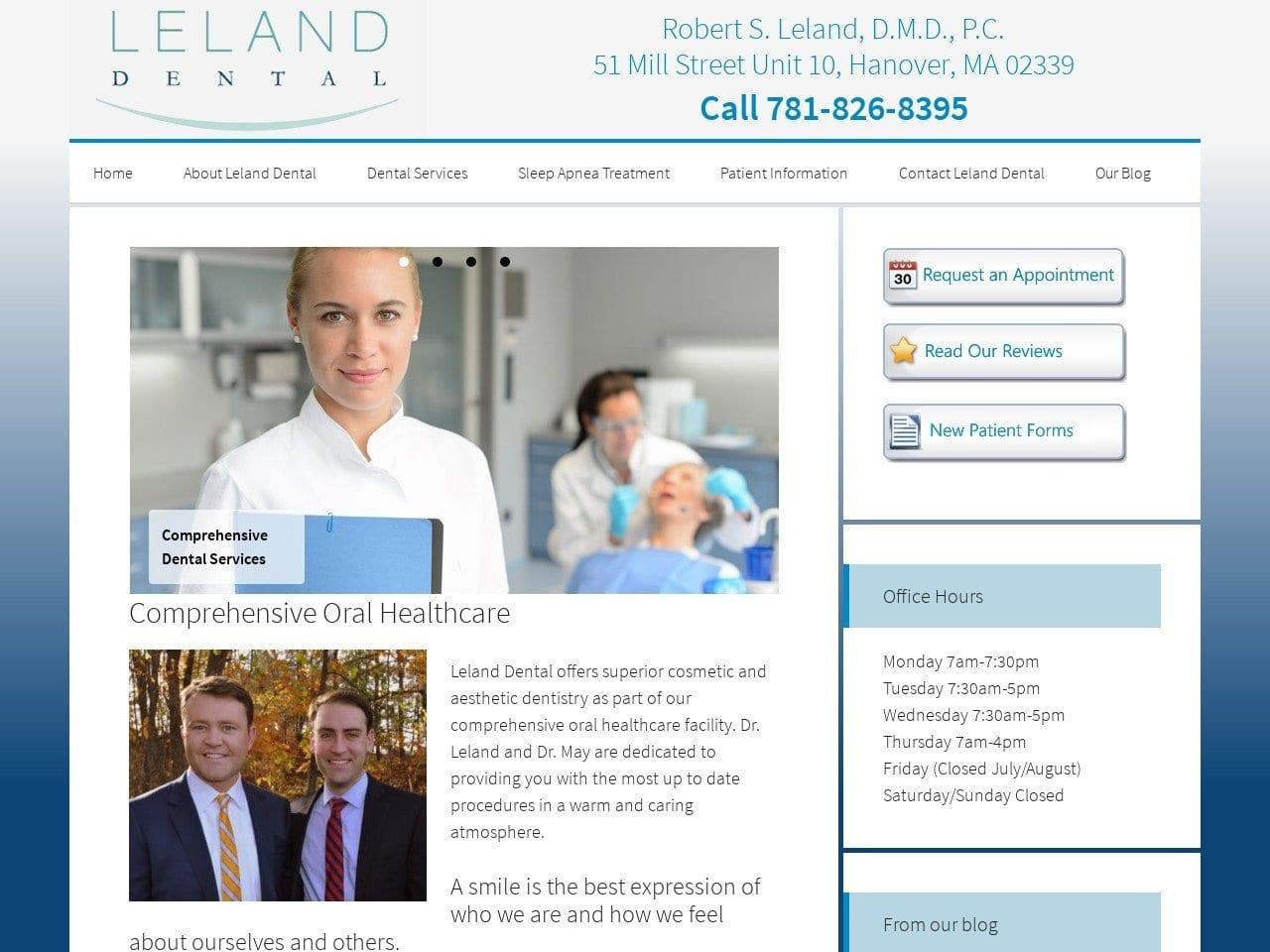 Leland Dental screenshot