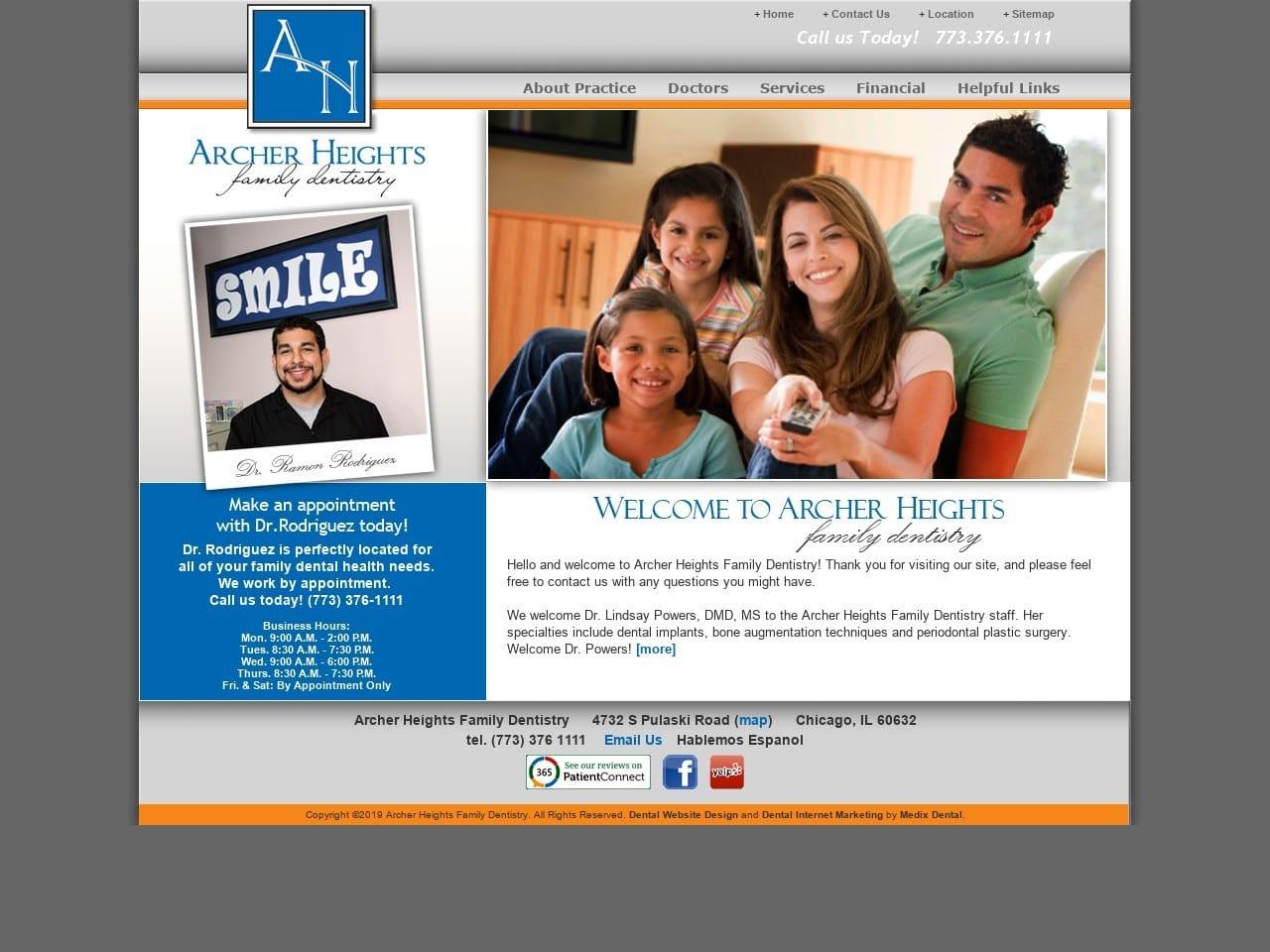 Archer Heights Family Dentist screenshot