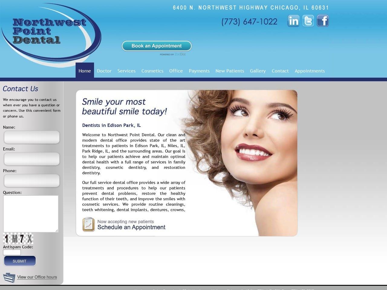 Northwest Point Dental screenshot